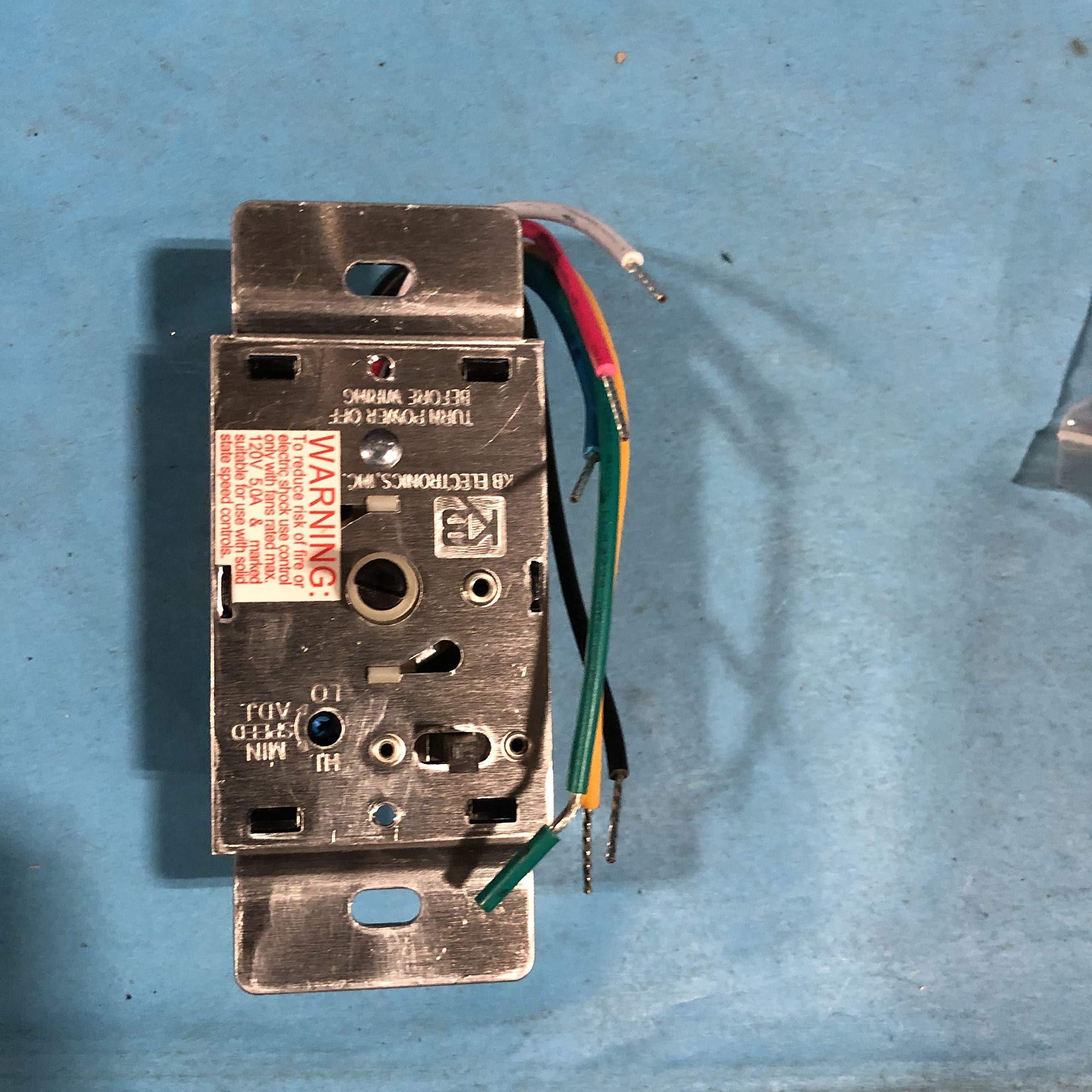 Canarm Speed Control For Use With Canarm Industrial Ceiling Fans, Model Cnfrmc5